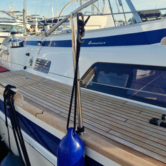 Fender Mate™ Slider Bundle- removable fender height adjuster and hanger for wires (Black)