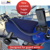 Pack Lifeline Fender Mate®: fija, retira, ajusta y cuelga los defensas en los guardamancebos. (negro)