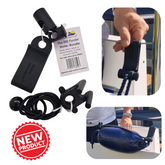 The RIB Mate® Bundle - attach, remove, adjust and hang your fenders on Guard Wires. (black)