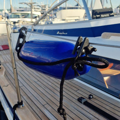 Fender Mate™ Slider Bundle- removable fender height adjuster and hanger for wires (Black)