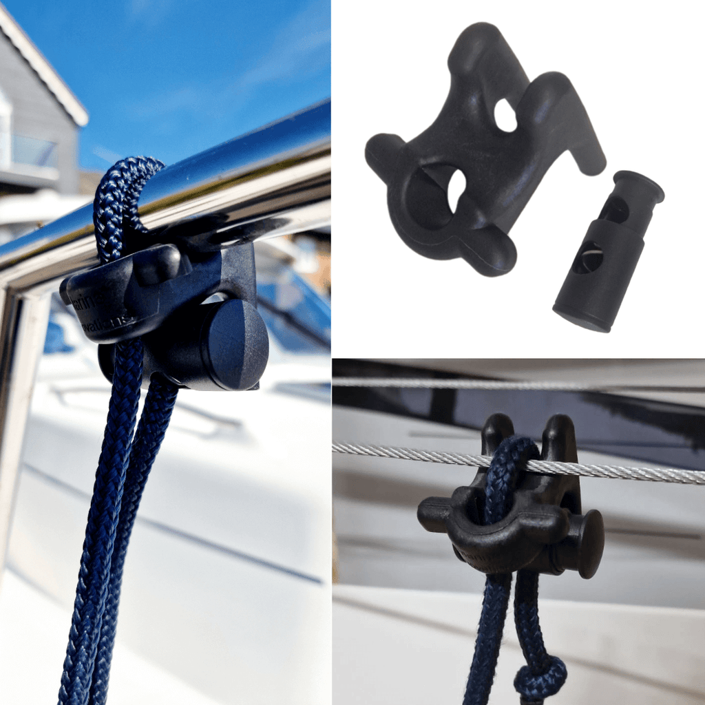 2 Sets Quick Release Fender Hanger, Marine Grade 316 RVS Boot Fender Haken met Schroeven, Fender Quick Release Clip voor Marine Hardware Accessoires